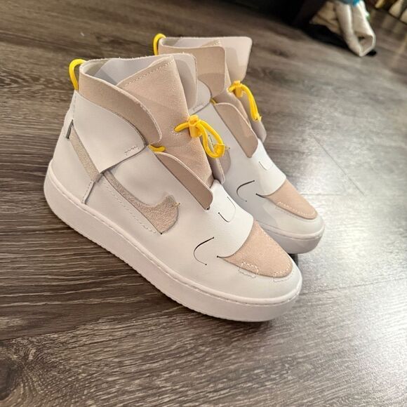 Nike Women's Vandalised White/Chrome Yellow - Picture 4 of 7